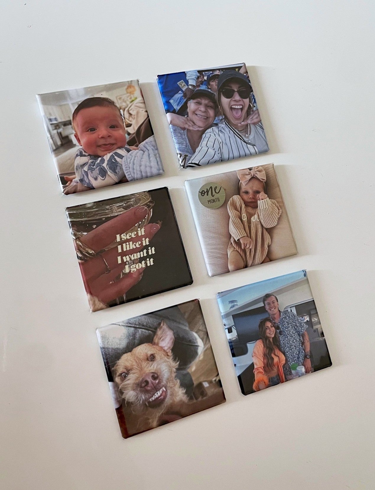 6-Pack Custom Magnets
